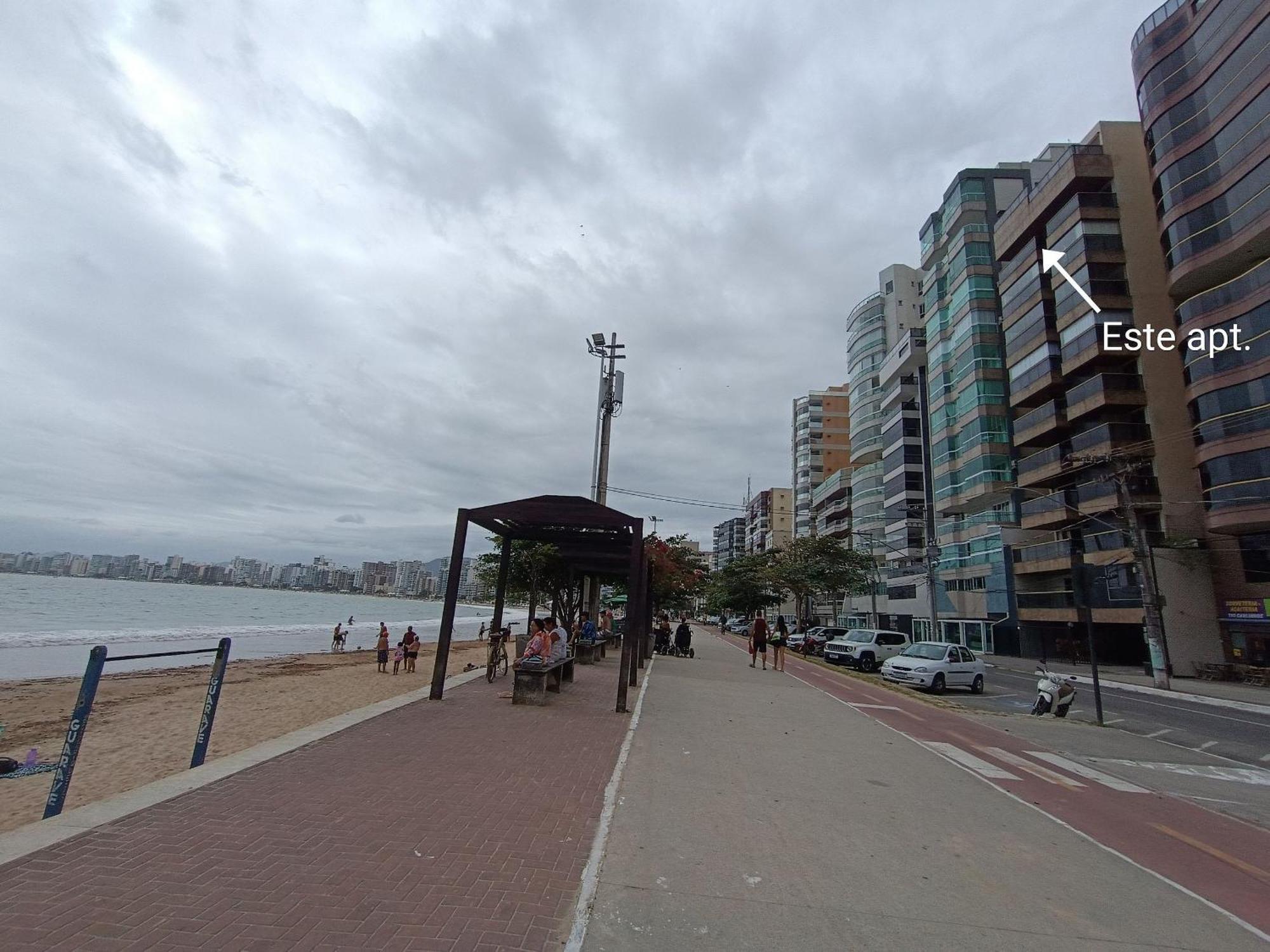 Praia Do Morro - Apt. Canto Nobre, Frente Total Para O Mar, 4 Quartos 1 Vaga De Garagem, 2 Banheiros Guarapari Bagian luar foto